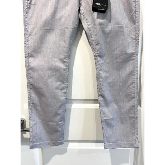 Publish Pants Women Size 29 Light Grey Cotton Straight Leg Mid Rise Relaxed - Picture 4 of 10